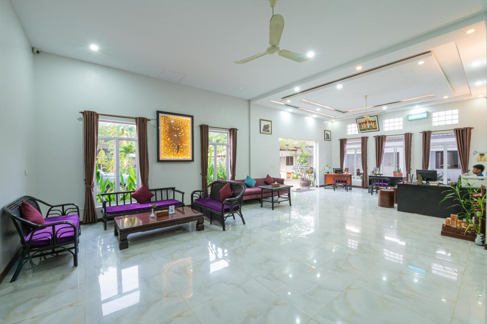 Damnak Soksan Hotel Ciudad de Siem Riep Exterior foto