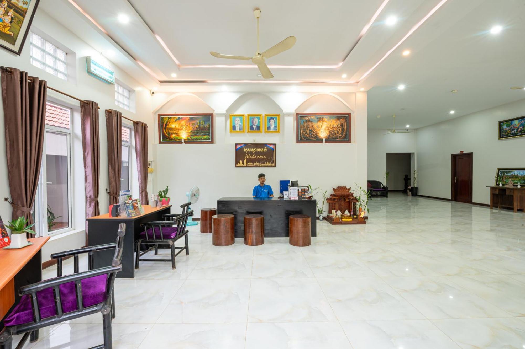 Damnak Soksan Hotel Ciudad de Siem Riep Exterior foto