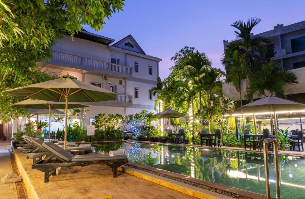 Damnak Soksan Hotel Ciudad de Siem Riep Exterior foto